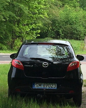 Mazda 2 cena 11000 przebieg: 194027, rok produkcji 2008 z Mysłowice małe 154